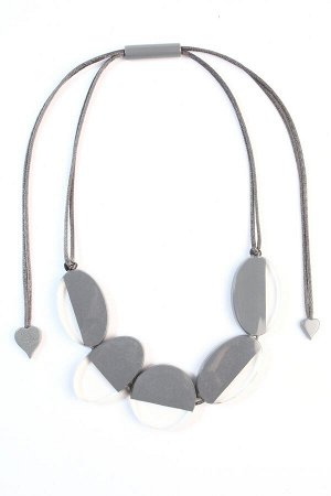 CUT-OUT серый колье
