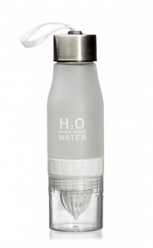 Бутылка для воды с инфузером Verona H2O, 650 мл, белая