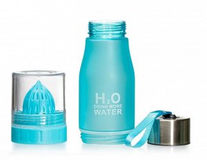 Бутылка для воды с инфузером Verona H2O, 650 мл, синяя