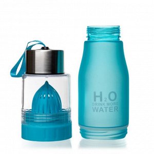 Бутылка для воды с инфузером Verona H2O, 650 мл, синяя