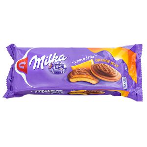 Печенье Милка Choco Jaffa orange jelly 147 г 1 уп.х 24 шт.