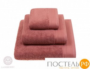 Комплект "RITZ" из 3 полотенец, р-р: (30x50,50х100,70х140)см, цвет: гранатовый