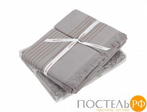 Комплект "Simple" из 3 полотенец, р-р: (30x50,50х100,70х140)см, цвет: темно-серый