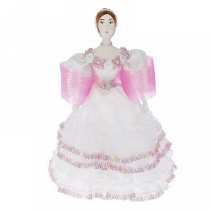 Авторская сувенирная кукла "Изабель" в костюме 2 пол. 18в., 23 см (Фп54)