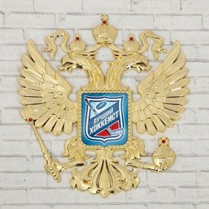 Герб настенный "Лучший хоккеист", 25 х 22,5 см