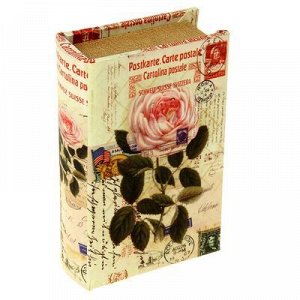 Сейф-книга дерево "Уральская роза" 17х11х5 см