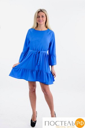 Платье П 666 (голубой) 54