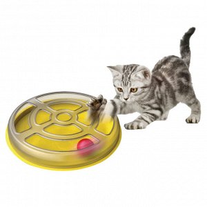 Игрушка GEORPLAST VERTIGO  для кошек, с шариком, d=29 см