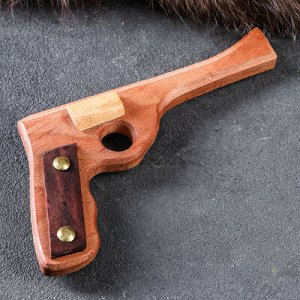 Сувенир деревянный, пистолет "Шериф", 20х11 см