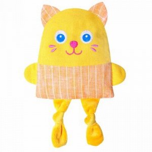 Развивающая игрушка-грелка "Крошка кот", цвета МИКС 180