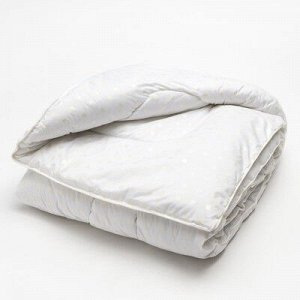 Одеяло, размер 110х140 см, лебяжий пух/тик (чемодан)