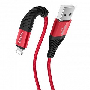 USB Кабель Hoco Cool Charging For Lightning 2.4A