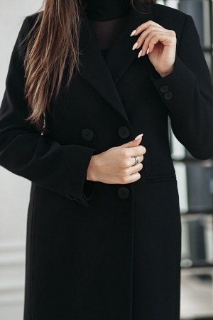 Пальто женское демисезонное 22420  (черный )
