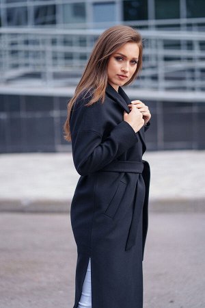 Пальто женское демисезонное 21820 (черный)