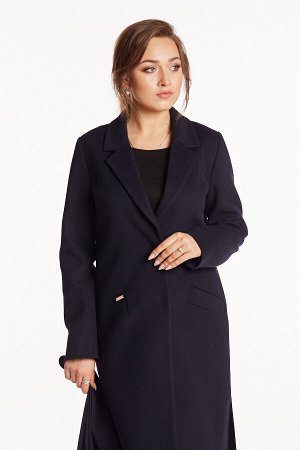 Пальто женское демисезонное 19950  (синий)