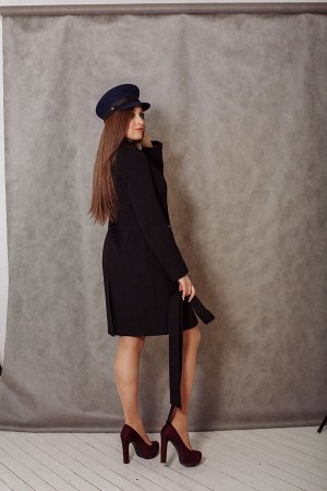 Пальто женское демисезонное 20880  (черный )