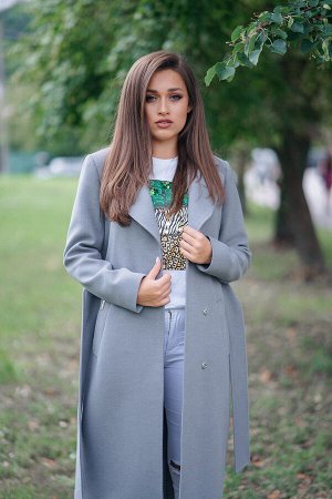 Пальто женское демисезонное 21930  (серый)