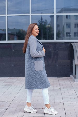 Пальто женское демисезонное 21500  (графит)