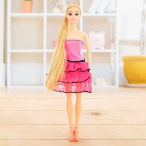 Кукла-модель «Келли» в платье, МИКС