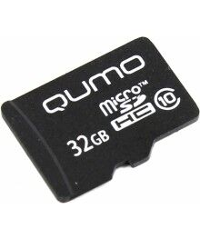 Пам.MicroSDHC,32Gb QUMO (Сlass 10 без адаптера)