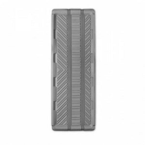 Коврик "AUTOPROFI Groove" TER-150l GY длинная ванночка заднего ряда, 1 предмет, 127х45см, серый