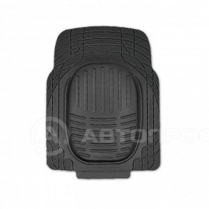 Коврик "AUTOPROFI Transform" TER-001 BK передние, 2 штуки, термопласт, черный