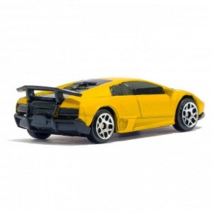 Машина металлическая LAMBORGHINI MURCIELAGO LP 670-4 SV, масштаб 1:64, МИКС