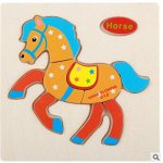 Деревянная игрушка мозайка