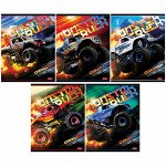 Тетрадь 24л., клетка Hatber &quot;MonsterTruck&quot;