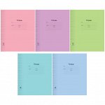 Тетрадь для прописей 12л., частая косая линия ArtSpace &quot;Однотонная. Линовка&quot;