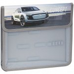 Папка для тетрадей 2 отделения, А5, ArtSpace &quot;Авто. Supercar&quot;, пластик, на липучке