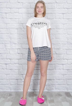 Пижама "Креатив", шорты