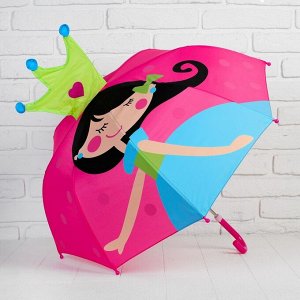 Зонт детский фигурный «Принцесса»