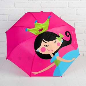 Зонт детский фигурный «Принцесса»