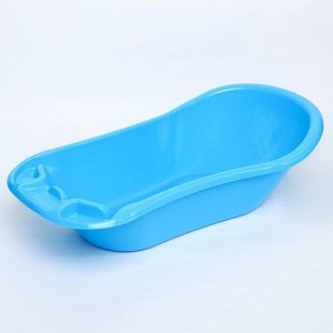 Набор для купания, 5 предметов: ванночка 100 см., горшок, ковшик, горка, ведро, цвет голубой
