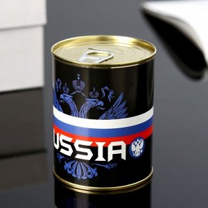 Копилка-банка металл &quot;Russia&quot; 7,3х9,5 см