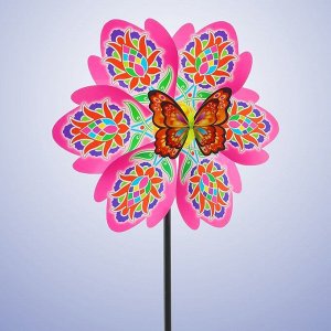 Ветерок «Цветик», с бабочкой МИКС