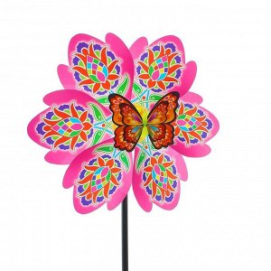 Ветерок «Цветик», с бабочкой МИКС
