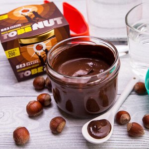 Паста шоколадно-ореховая без сахара TOBENUT 200 гр.