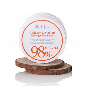 Petitfee Collagen & CoQ10 Hydrogel Eye Patch патчи для глаз с коллагеном и коэнзимом