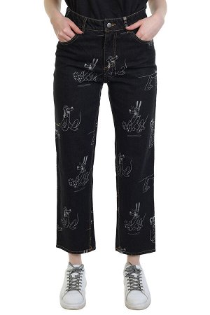 Дизайнерские женские джинсы – укороченный фасон relaxed №138
