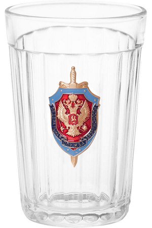 Гранёный стакан "ФСБ", – Мухинский шедевр по цене обычного сувенира. Оригинальный, НЕ обязывающий подарок №14
