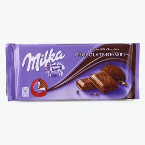 Шоколад Milka Desert au Chocolate mousse 100гр(плитка)