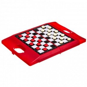 Удачная партия BONDIBON, 3в1 ( шахматы, шашки, нарды), ВОХ 15,5x20x4,2 см, арт. HF9686.