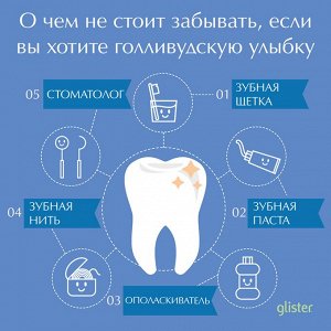 Glister™  Универсальная зубная щетка.