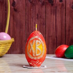 Свеча яйцо пасхальное "Храм"