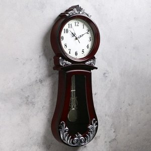 Часы настенные, серия: Маятник, "Памела", 70 х 24 см