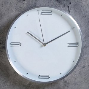 Часы настенные, серия: Классика, "Фатук", d=30см, белый циферблат