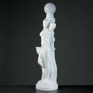 Лампа интерьерная "Гречанка" белая, 104 см