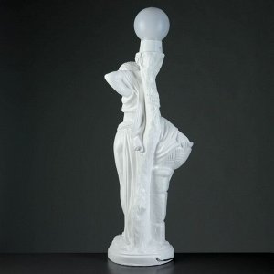 Лампа интерьерная "Гречанка" белая, 104 см